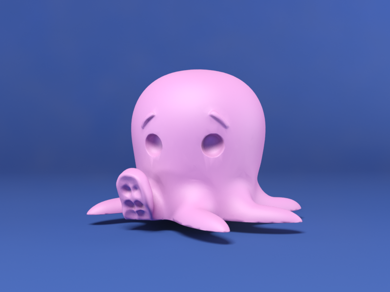 Cute Octopus : Toybox - 3D Print Your Own Toys